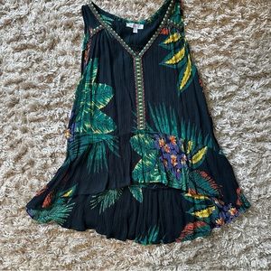 Patrons Of Peace Tank Top Multicolor Boho Hippie Medium